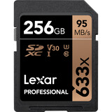 Lexar SDXC 256GB Professional UHS 1 95Mb/s Lexar SDXC 256GB Professional UHS 1 95Mb/s