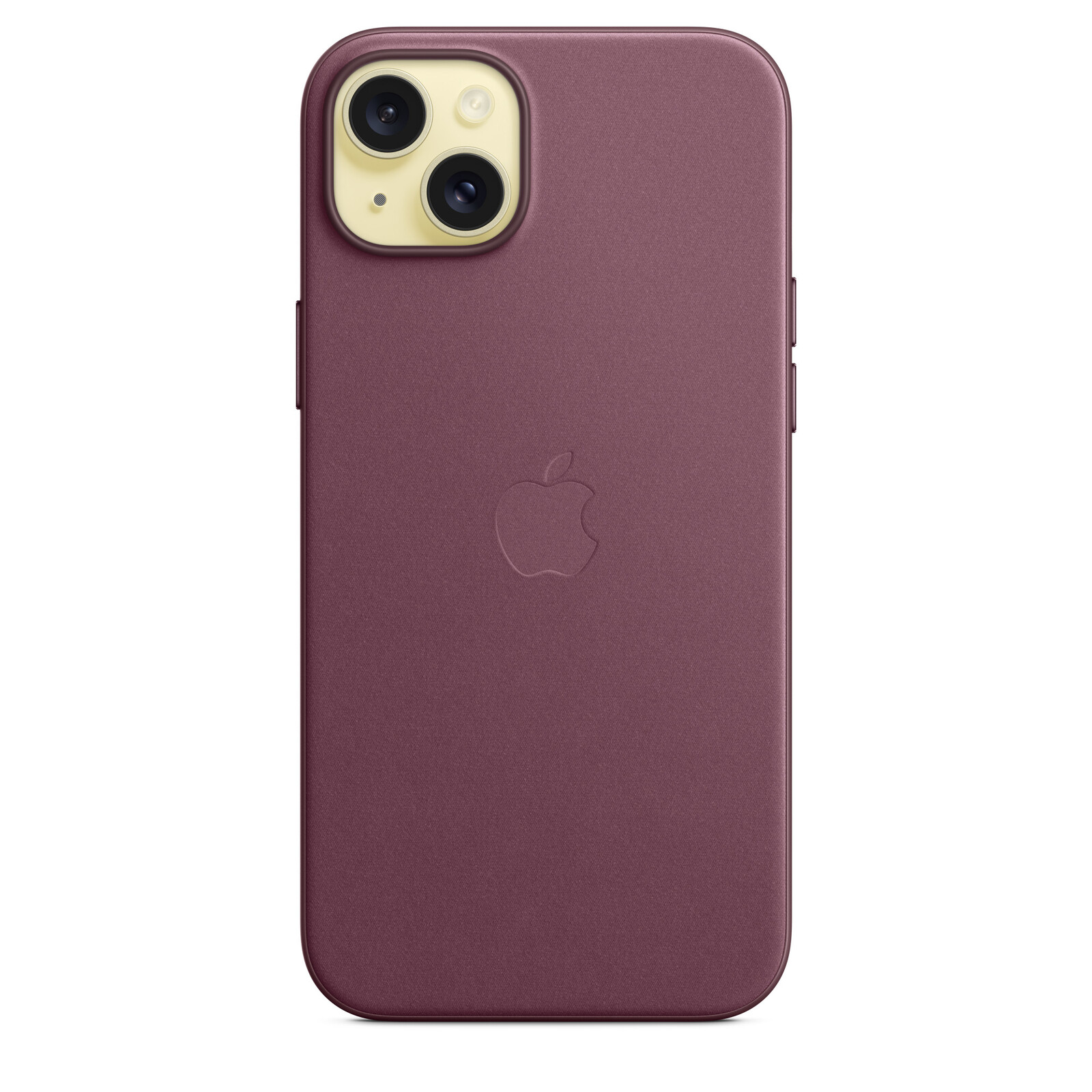Apple iPhone 15 Plus FineWoven mit MagSafe mulberry