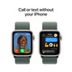 Apple Watch SE LTE 40mm starlight Alu Case + green loop