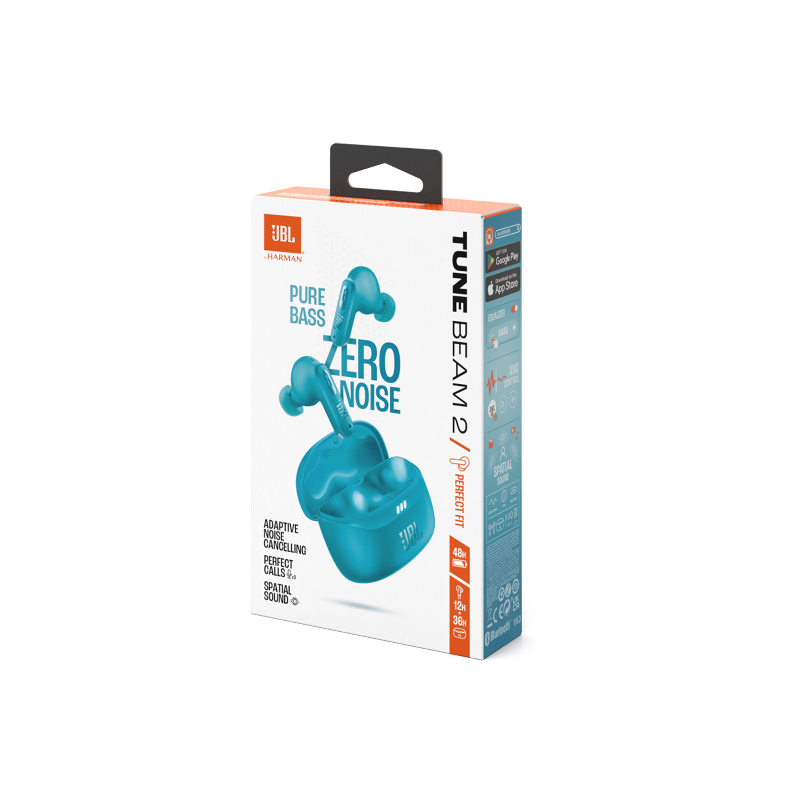 JBL Tune Beam 2, türkis