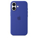  Apple iPhone 16 Silikon Case mit Magsafe ultramarin 