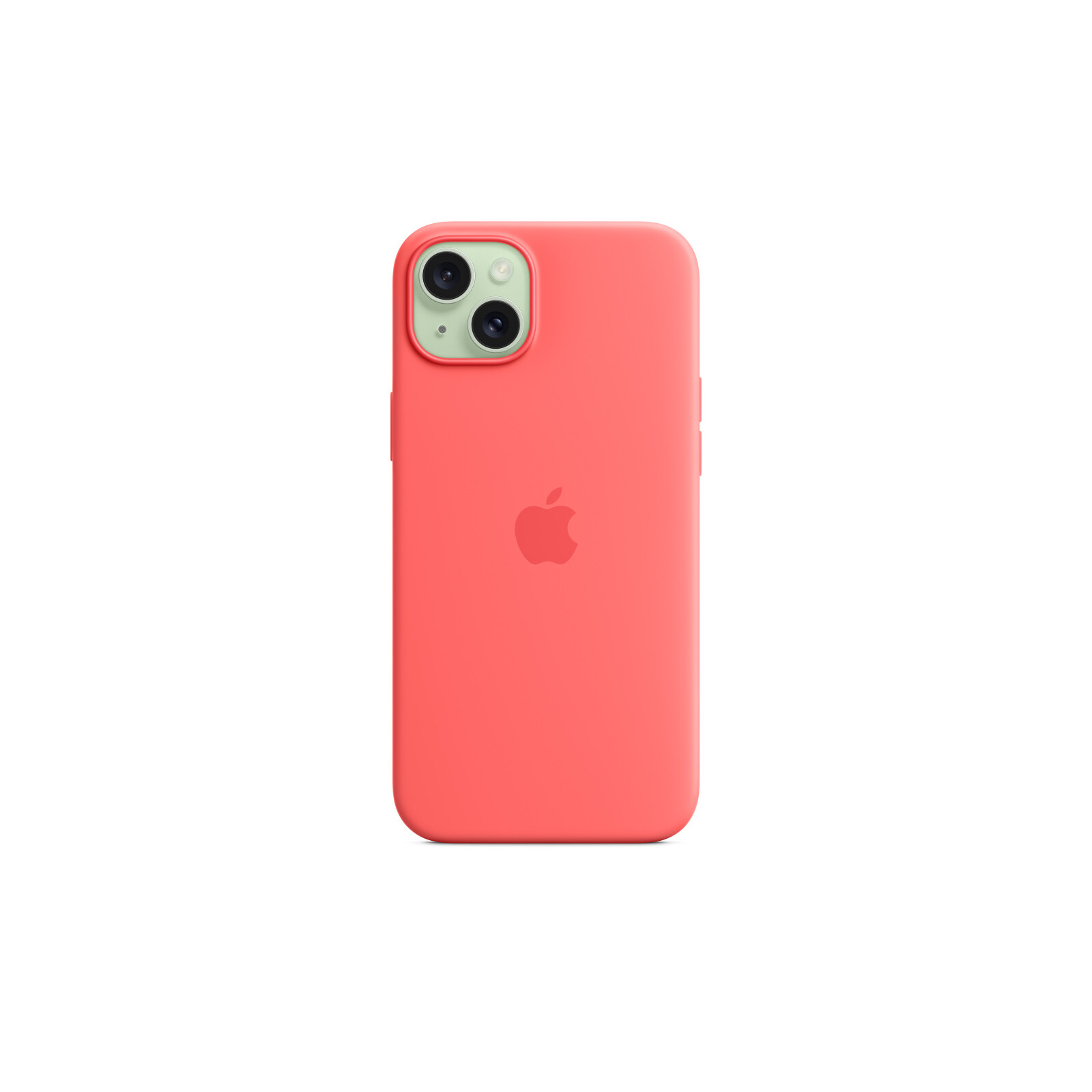 Apple iPhone 15 Plus Silikon Case mit MagSafe guava