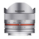 Samyang MF 8/2,8 Fisheye II Canon M silber