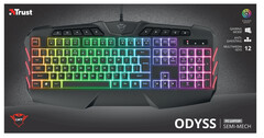 Trust GXT881 Odyss Semi-Mech Keyboard DE