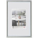 Bilderrahmen Galeria 20x30cm Kunststoff silber