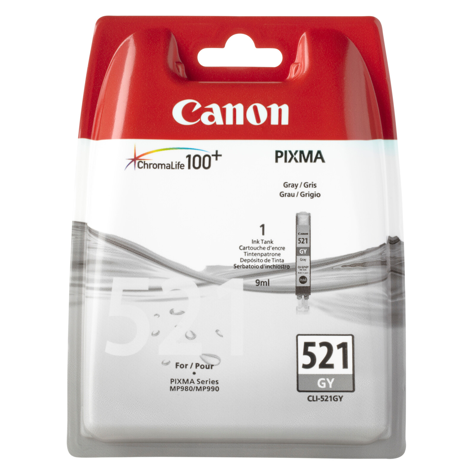 Canon CLI-521 Tinte grey 9ml