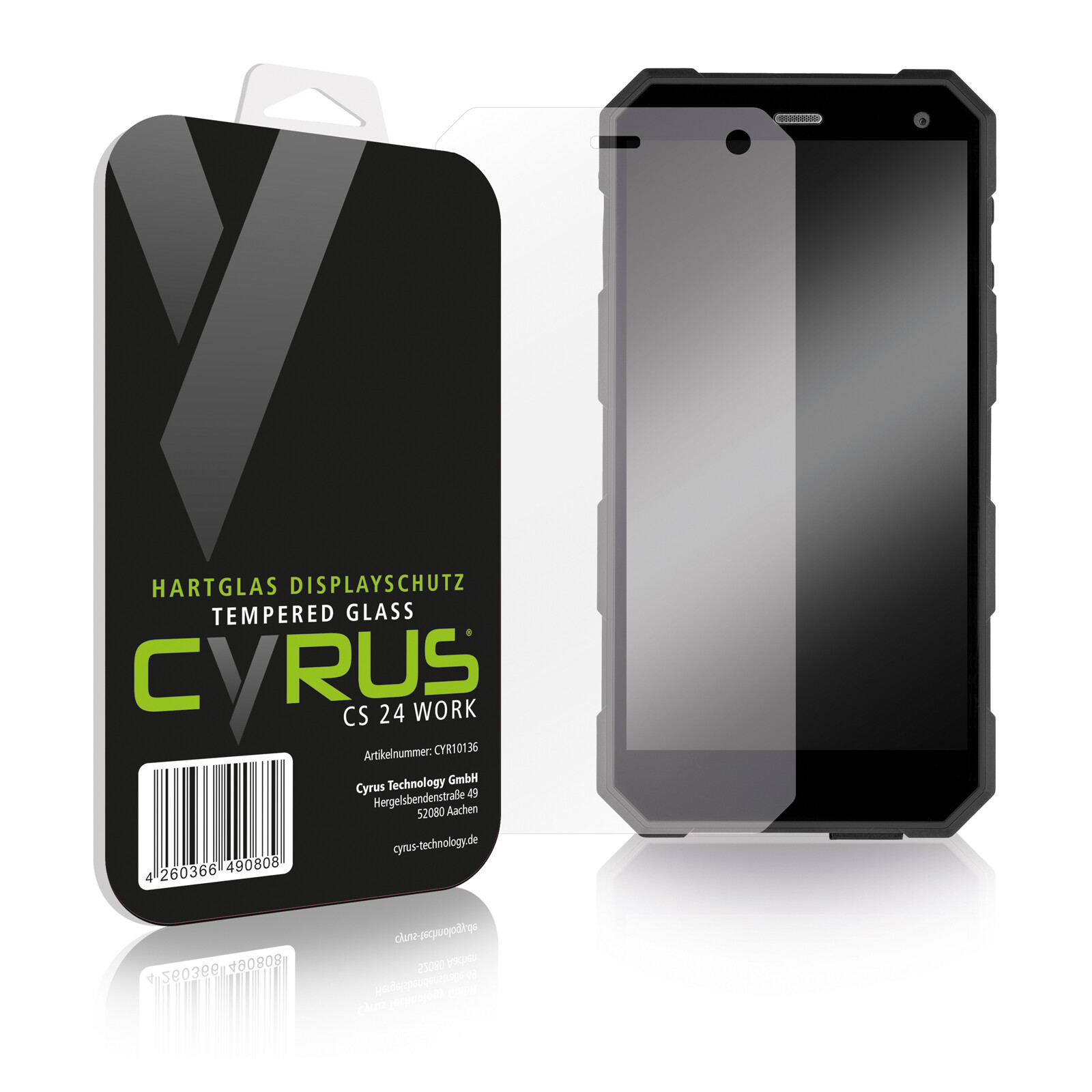 Cyrus Glas CS24 Displayschutzglas