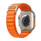 Apple Watch Ultra Cellular Titan 49mm Alpinband L orange