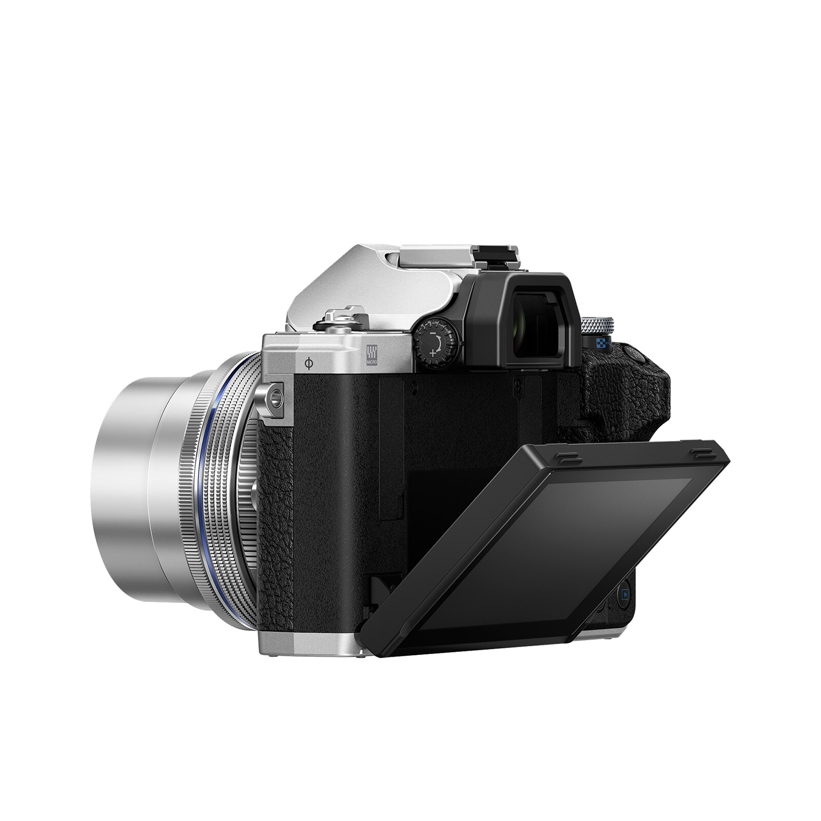 Oly OM-D E-M 10 MK IV silber + 14-42/3,5-5,6 EZ