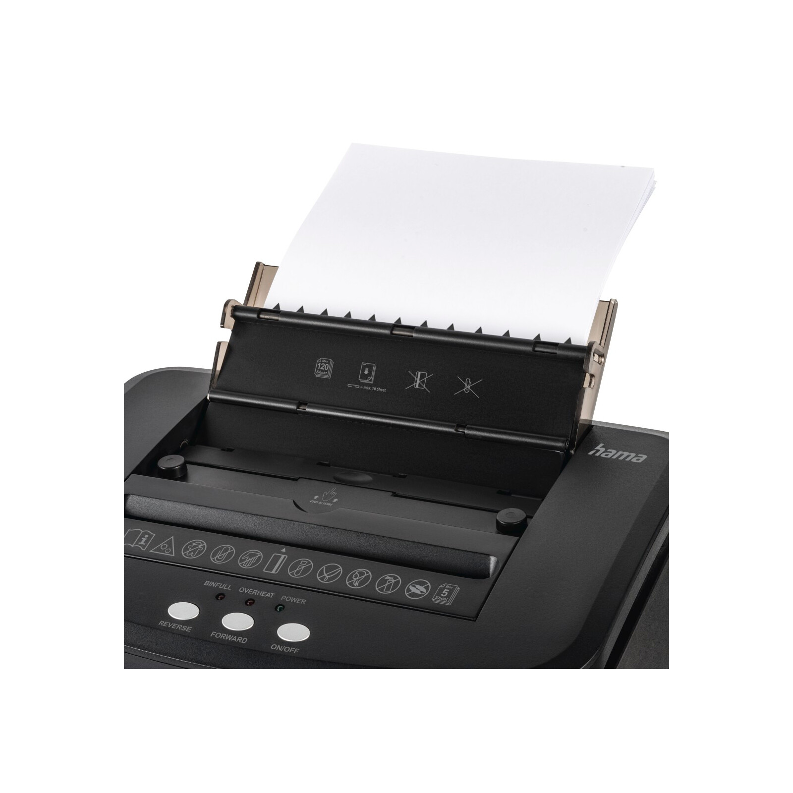 Hama Aktenvernichter Premium AutoM120/Sicherheitsstufe E3 P4 