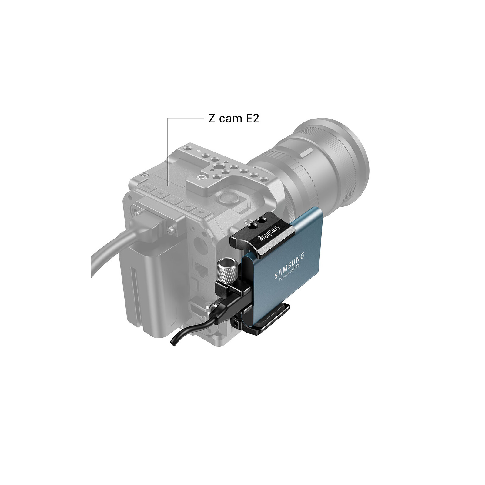 SmallRig Universale Halterung für externe SSD 