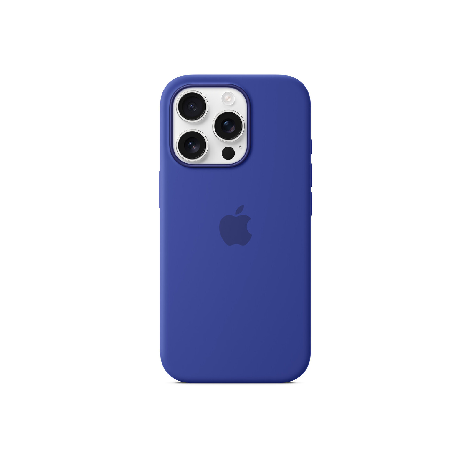 Apple iPhone 16 Pro Silikon Case mit Magsafe ultramarin