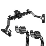 walimex Makro Blitzschiene Pro mit Y-Kabel Canon walimex Makro Blitzschiene Pro mit Y-Kabel Canon