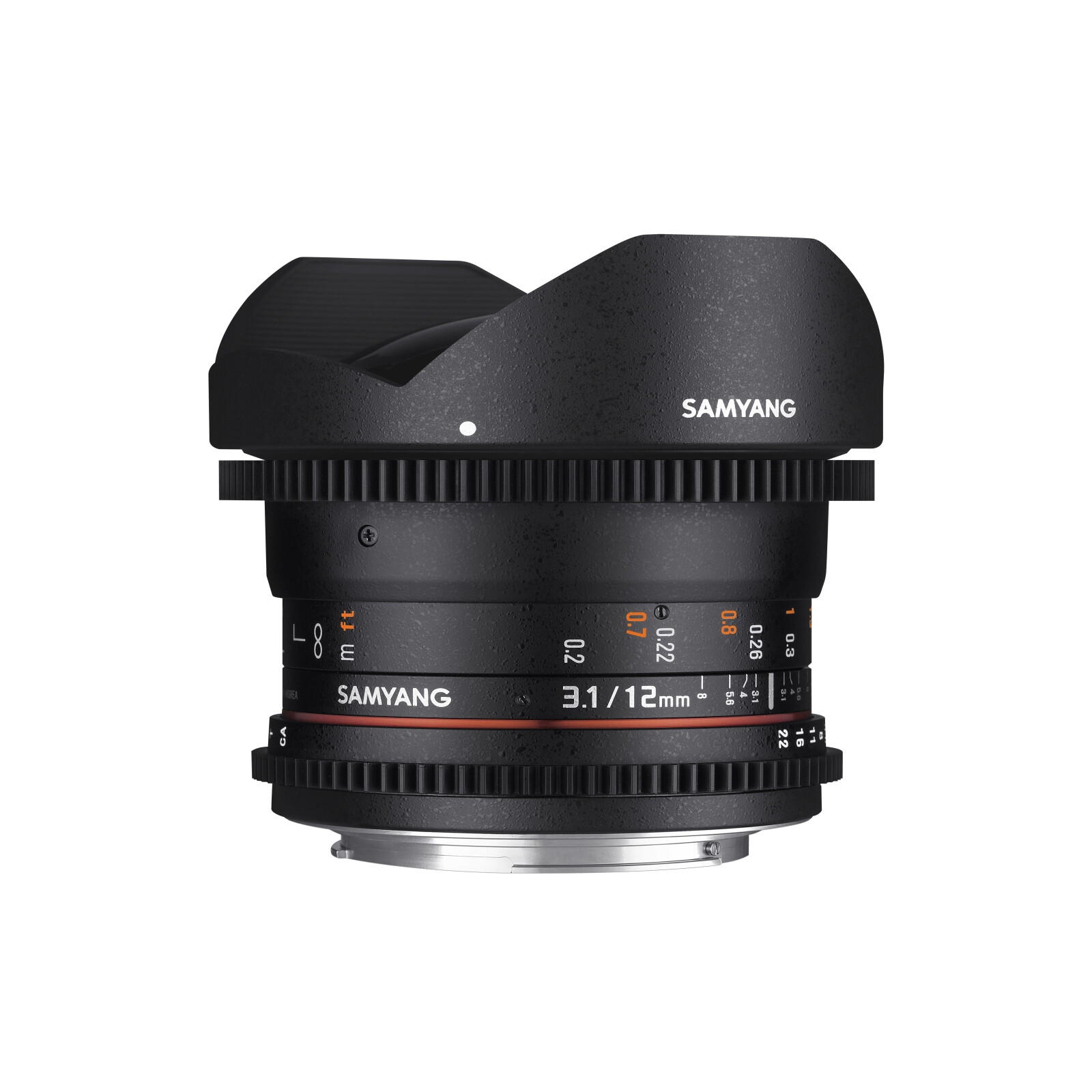 Samyang MF 12/3,1 Fisheye Video DSLR Canon EF