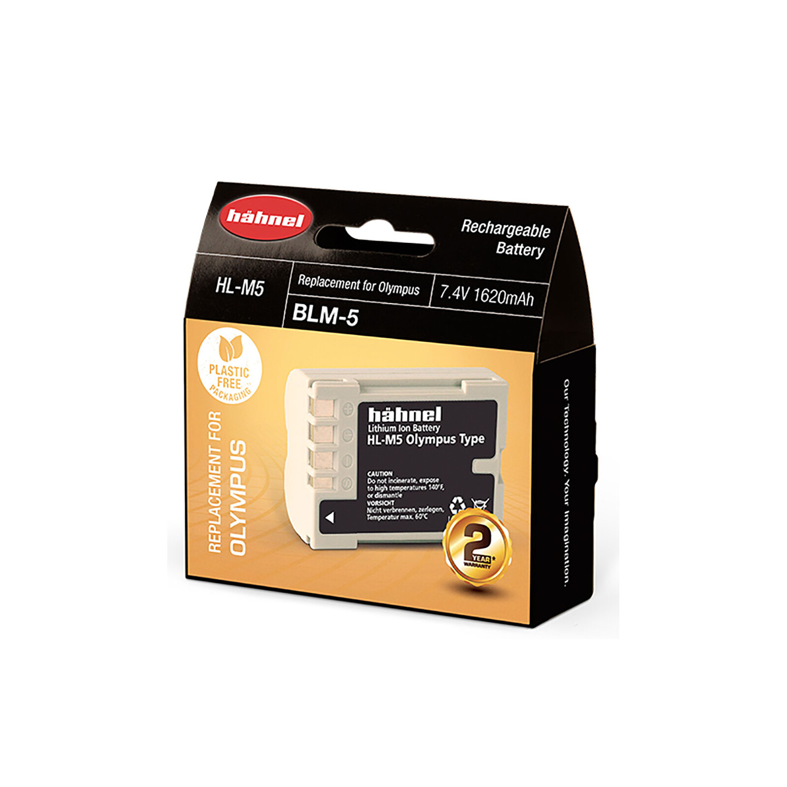 Hähnel Olympus BLM-5 Akku