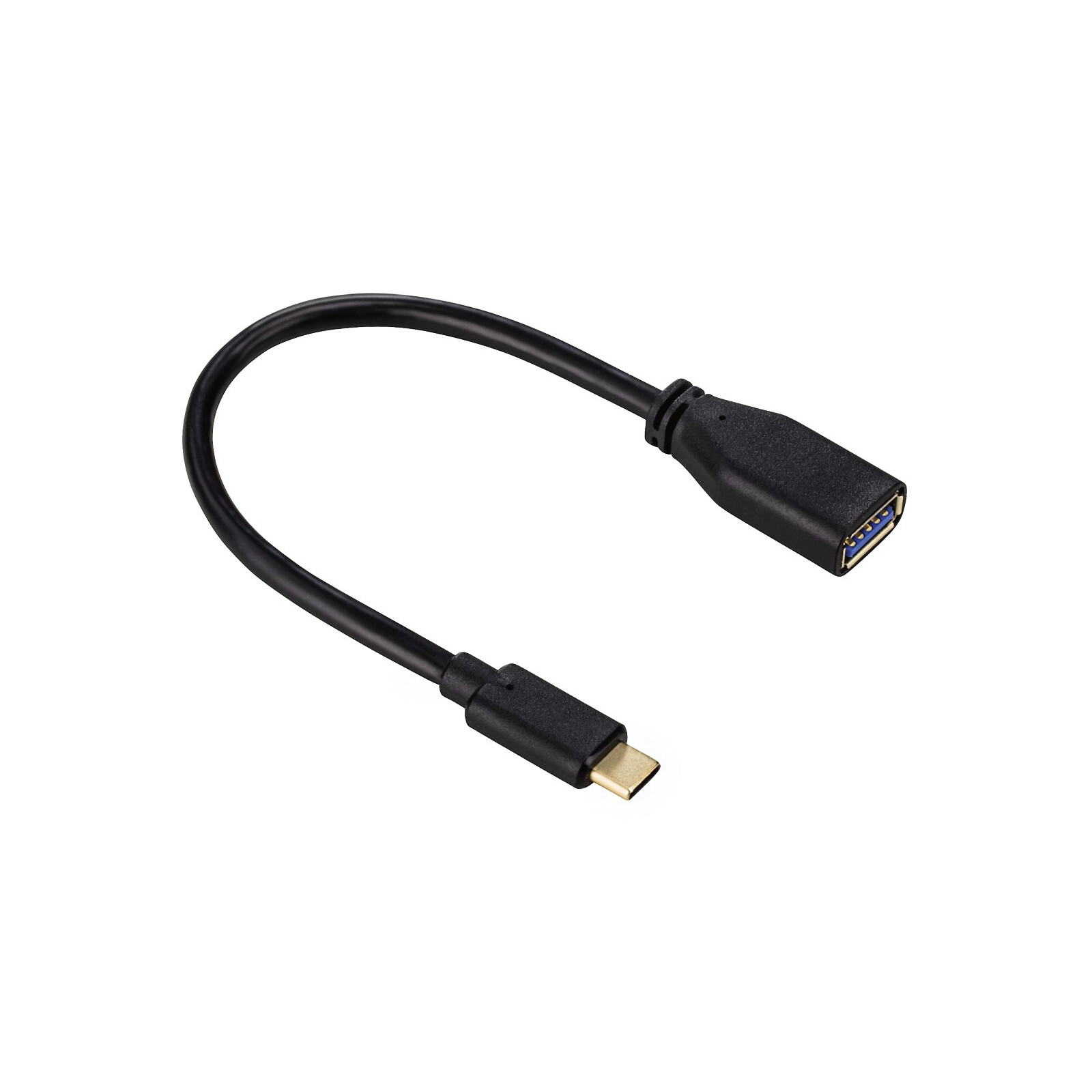 Hama USB-C-Kabel USB-C-Stecker USB-A-Kupplung