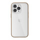 Woodcessories Clear Case iPhone 14 Pro taupe