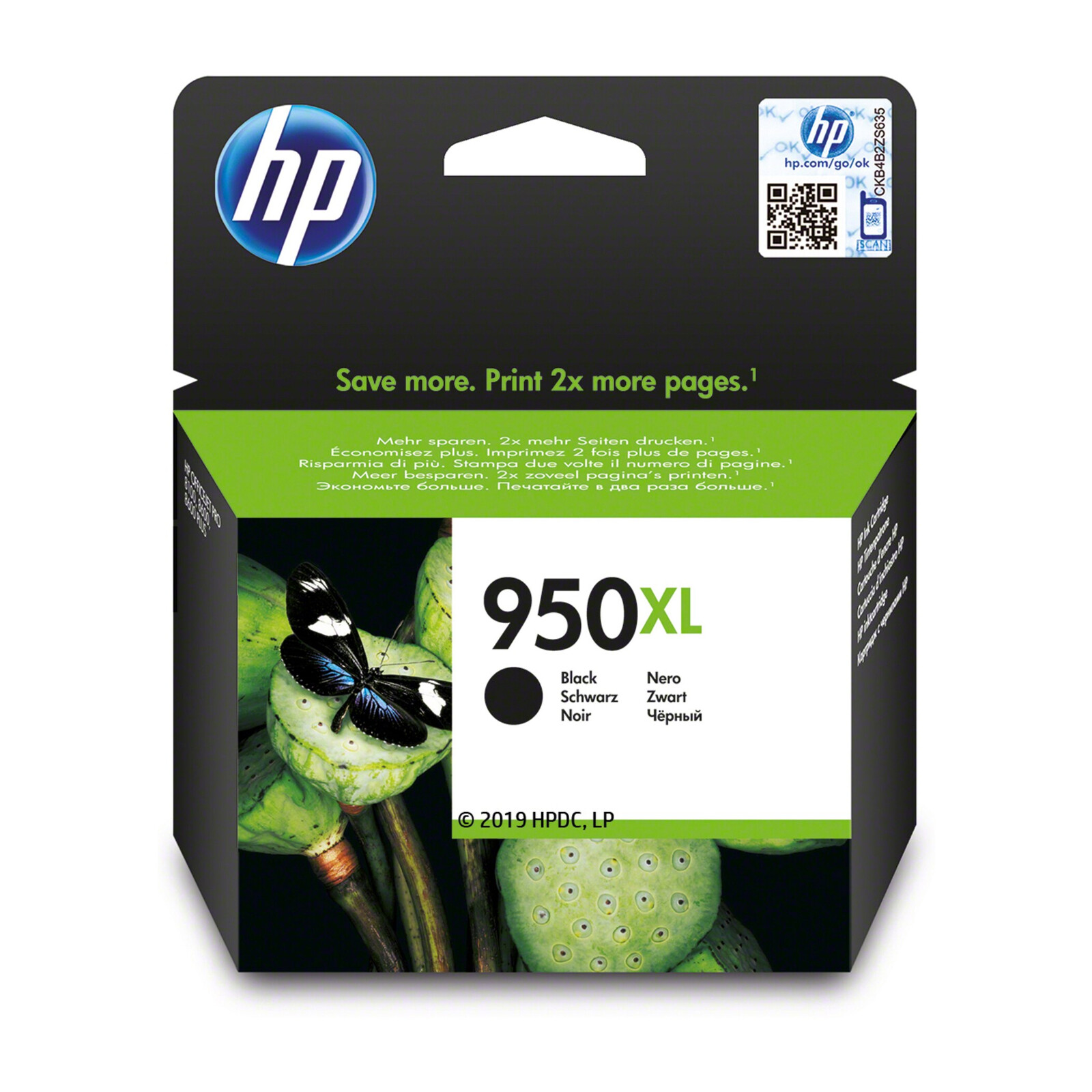 HP 950XL Tinte black