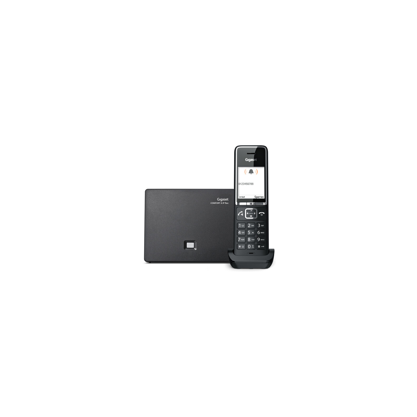 Gigaset Comfort 550 IP VoIP Schnurlostelefon Black | Hartlauer