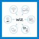Philips WIZ Amber Tunable White Smart LED-Lampe 50W E27
