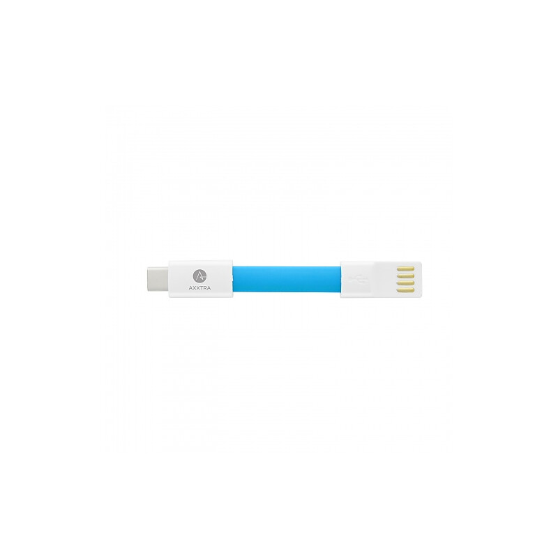 Axxtra Data Keyholder USB-C blau