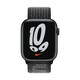 Apple Watch 42/44/45mm Nike Sportloop schwarz/weiß