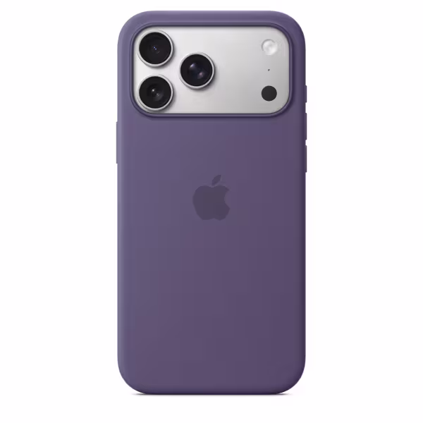 Apple iPhone 17 Pro Max Silicone Case mit MagSafe Purple Fog
