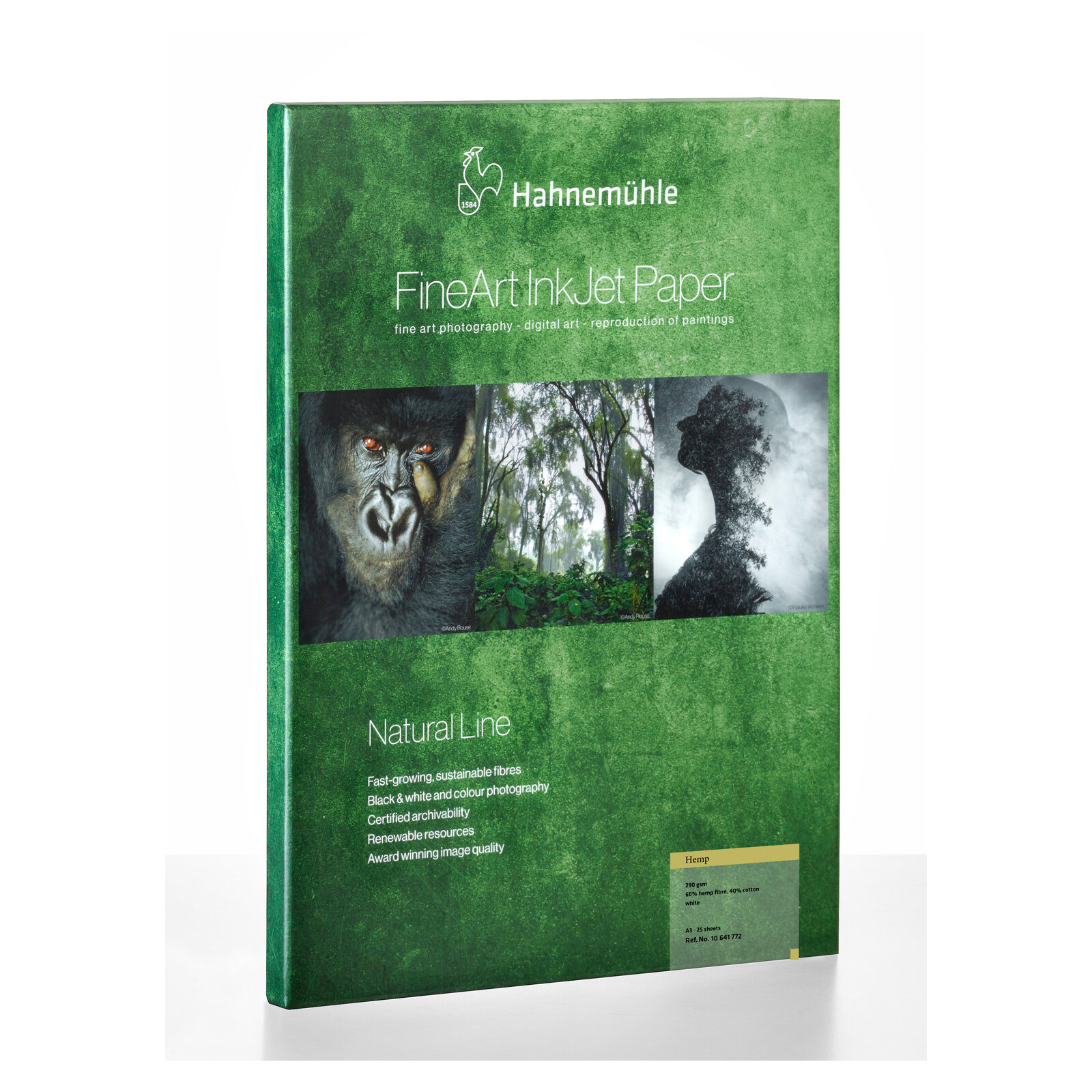 Hahnemühle Hemp 290gsm A2 25 Blatt 