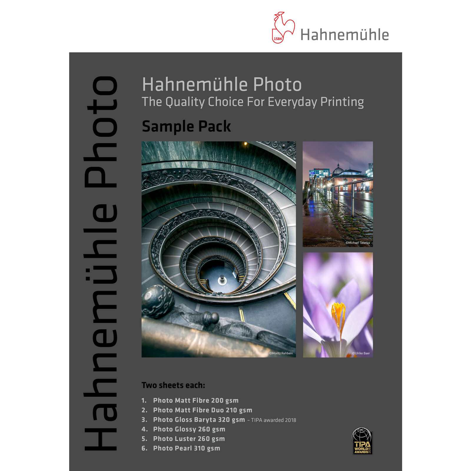 Hahnemühle Photo Sample Pack A4 12 Blatt 