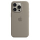 Apple iPhone 15 Pro Silikon Case mit MagSafe clay