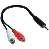 Hama 42190 Adapterkabel Klinkenstecker 3,5 mm Stereo - 2x Ci Hama 42190 Adapterkabel Klinkenstecker 3,5 mm Stereo - 2x Ci