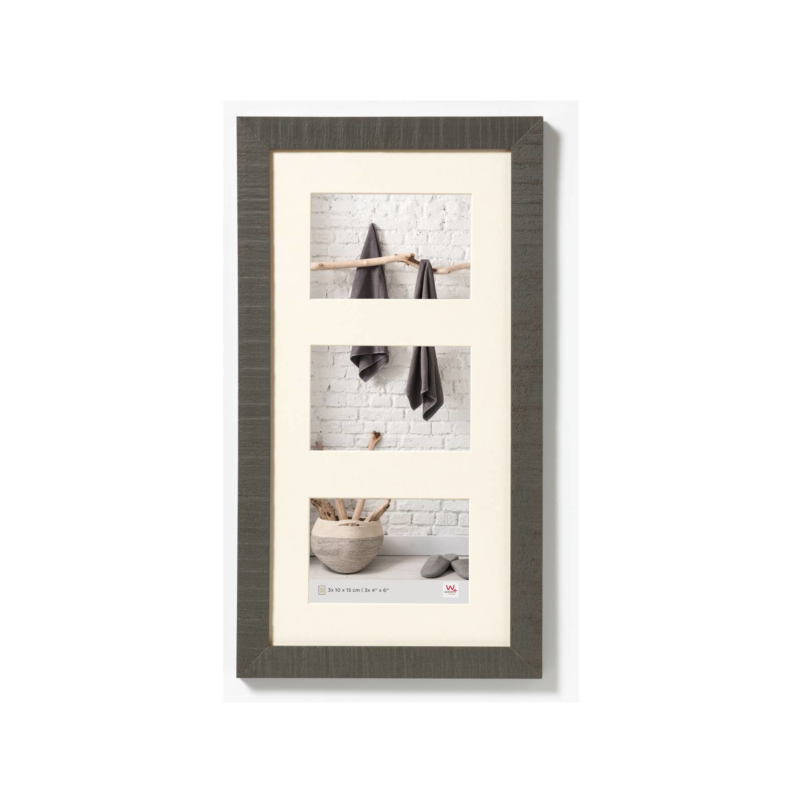 Bilderrahmen Home 3x13x18 Holz grau