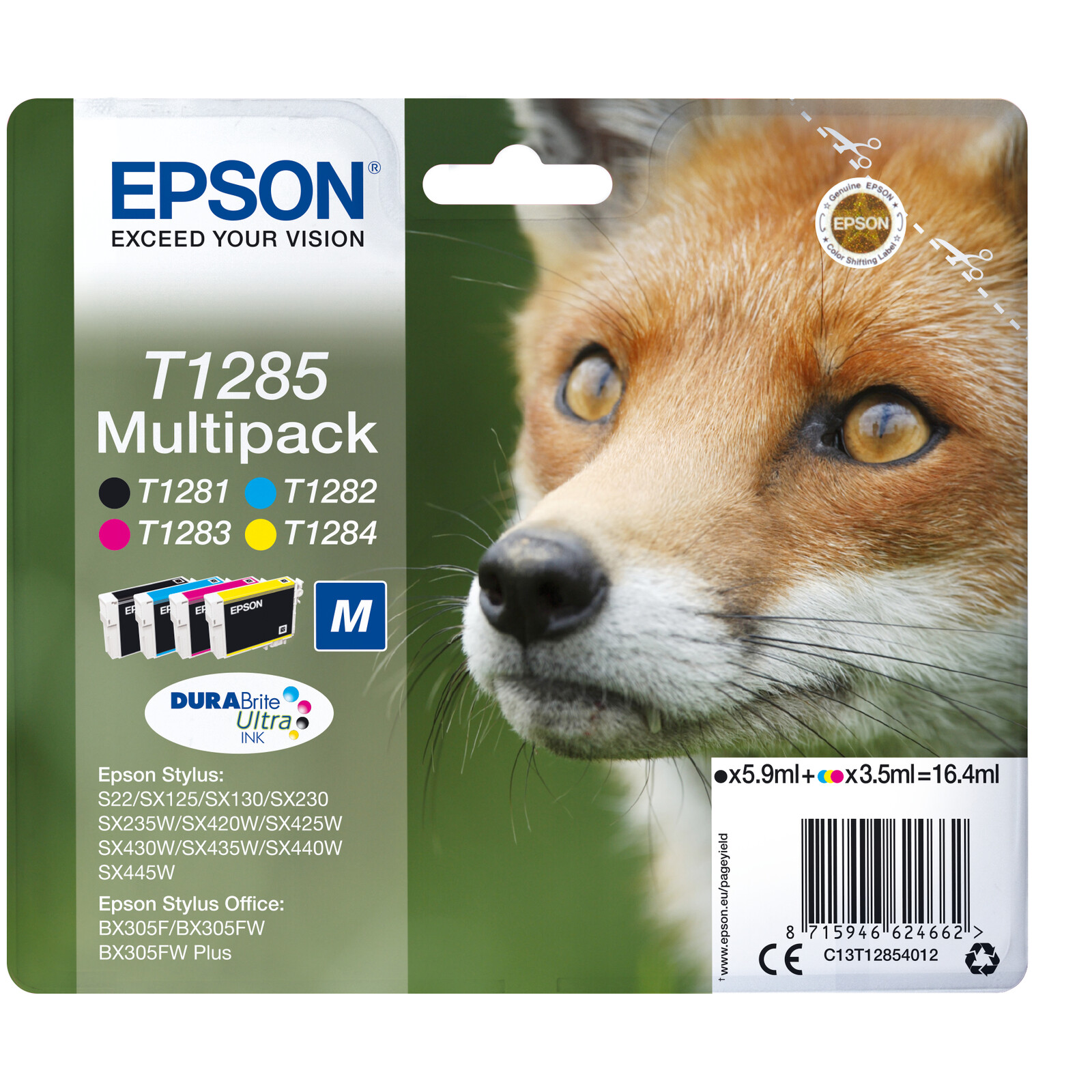 Epson T1285 Tinte Multipack