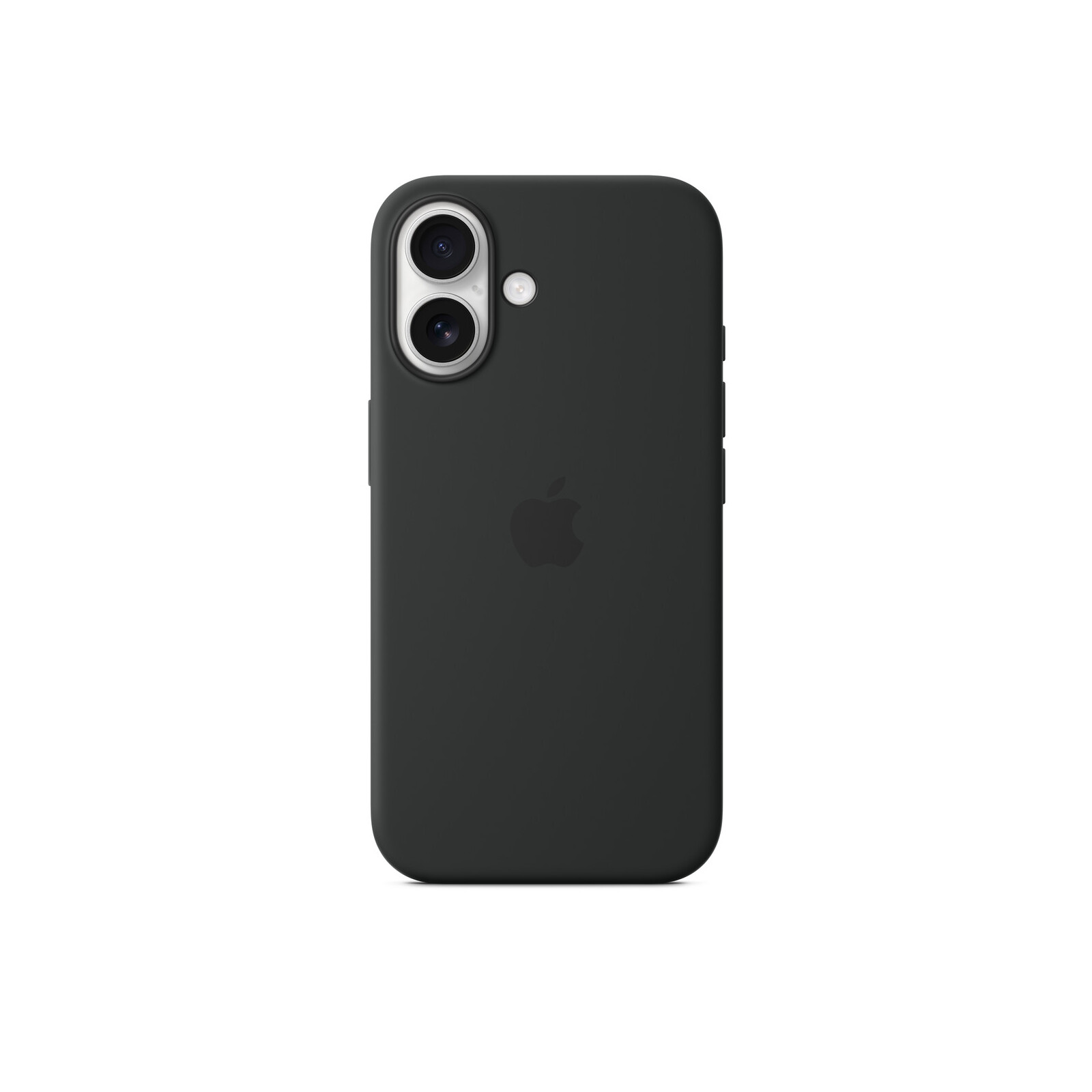 Apple iPhone 16 Silikon Case mit Magsafe black