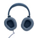 JBL Quantum 100 Over-Ear-Gaming-Headset blau
