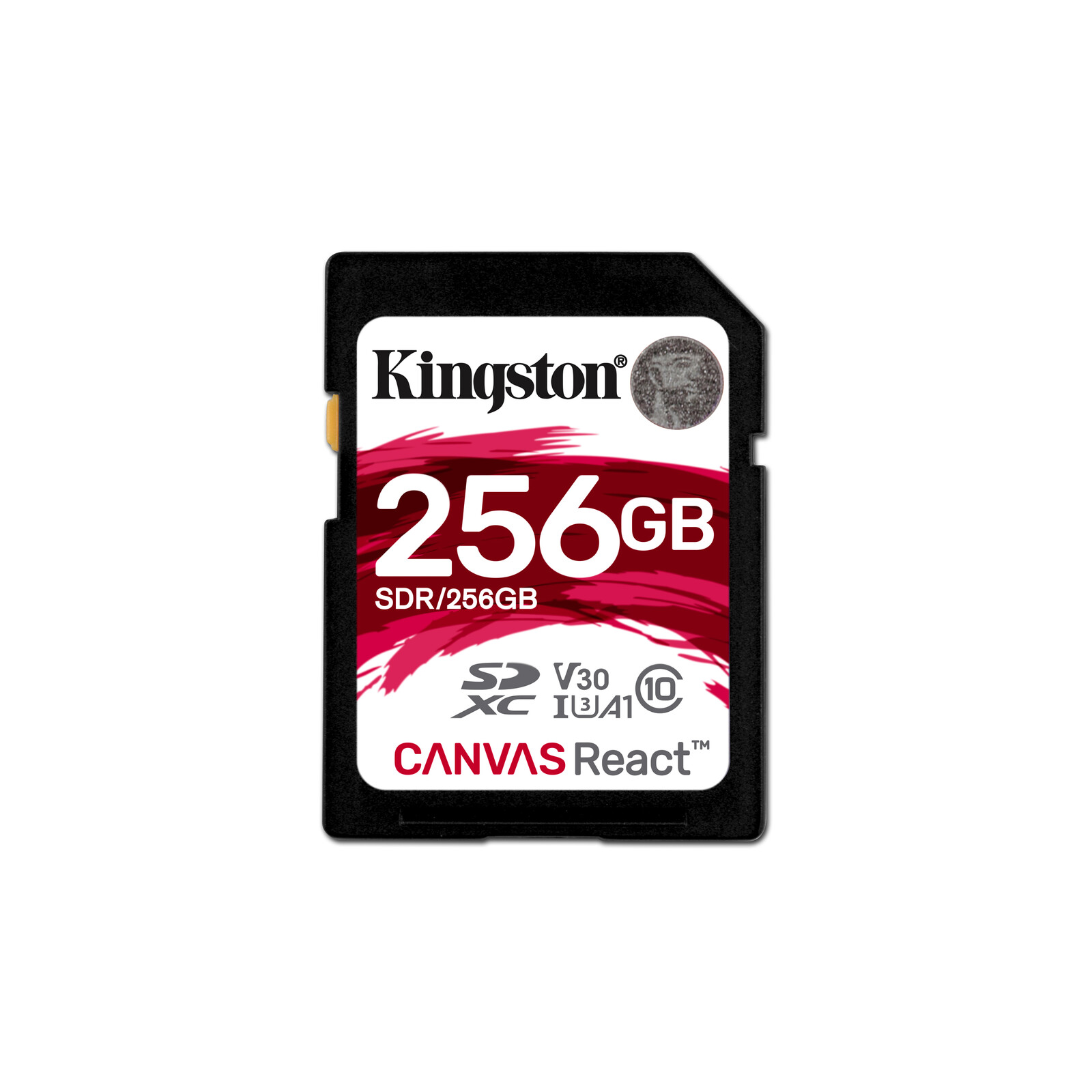 Kingston SDXC 256GB Canvas React 100MBs