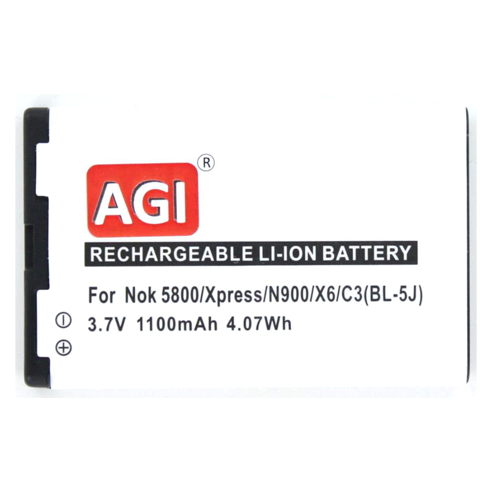 AGI Akku Nokia BL-5J 1.000mAh