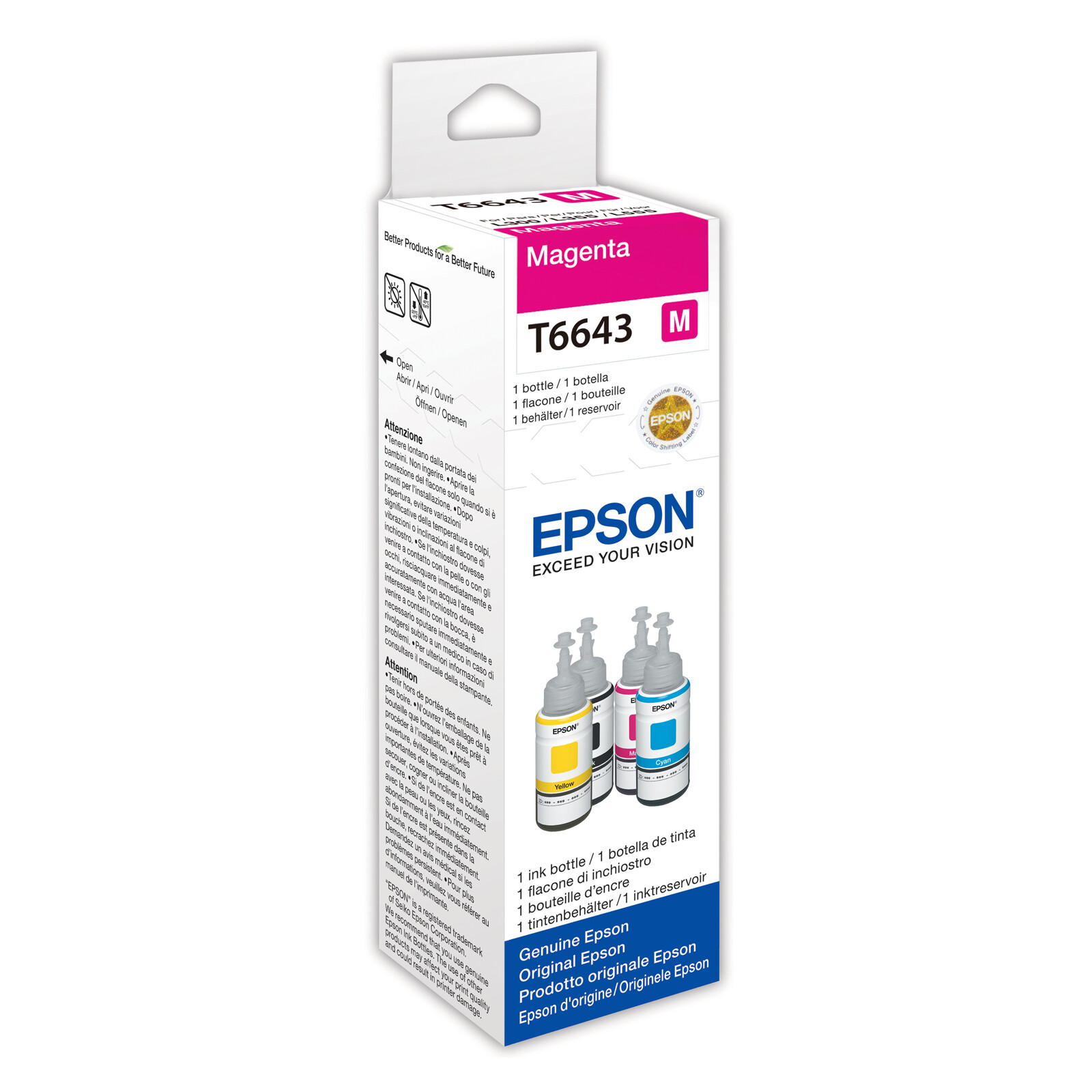 Epson T6643 Tinte Magenta 70ml