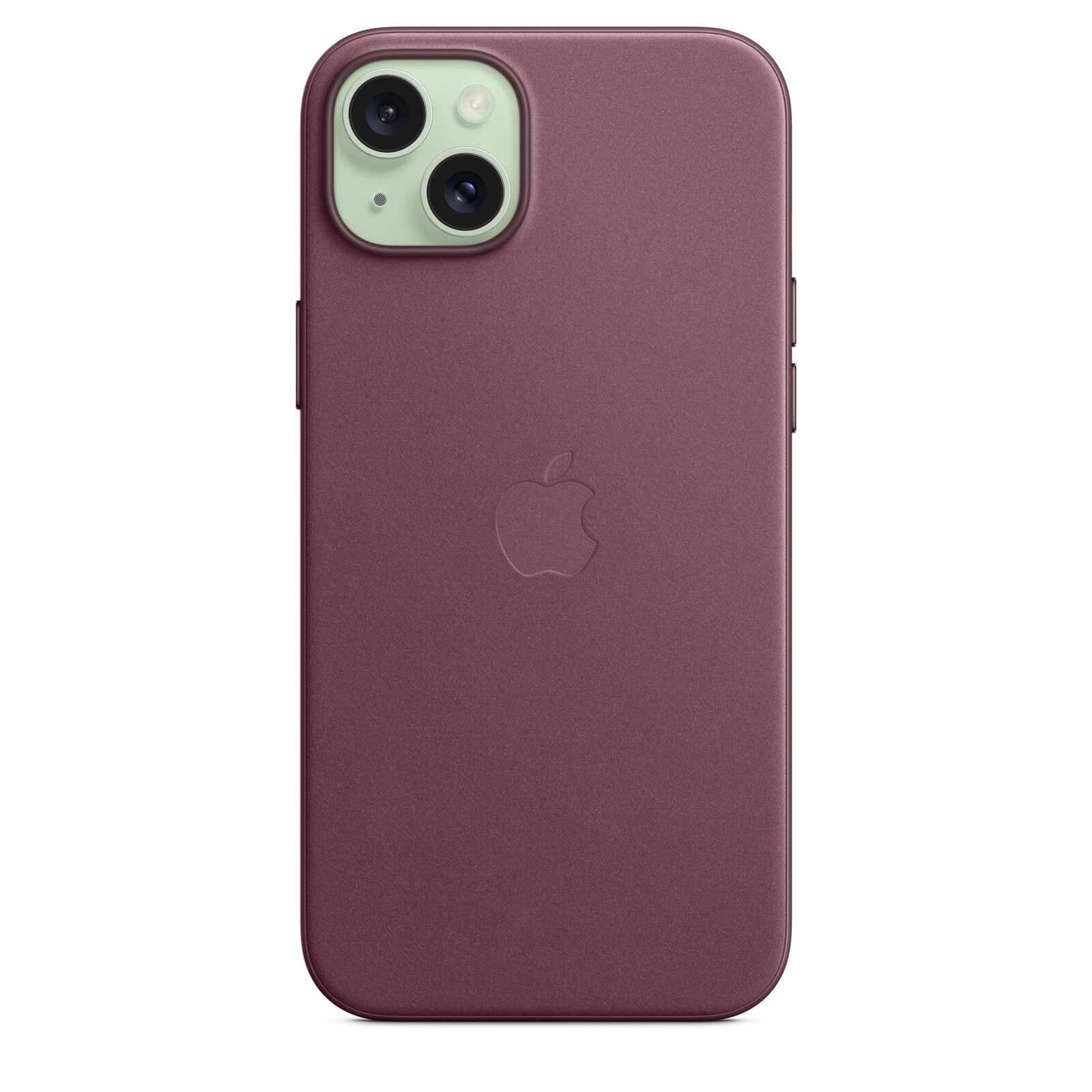 Apple iPhone 15 Plus FineWoven mit MagSafe mulberry