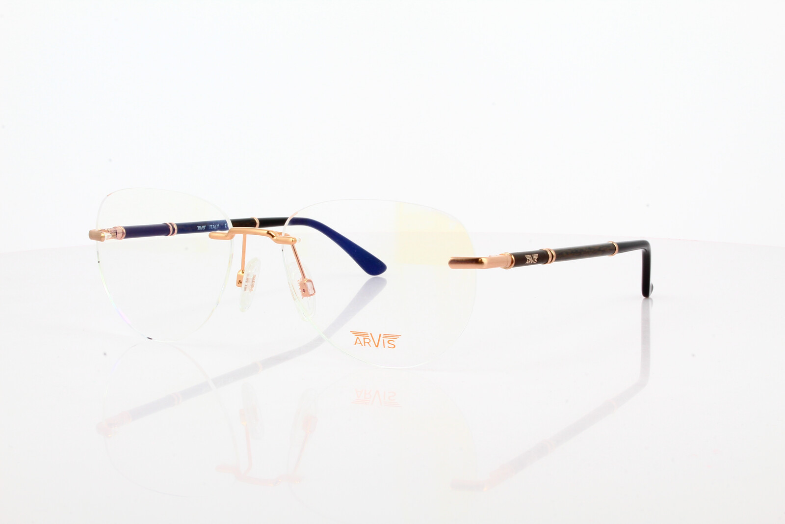 Arvis AV 099 C1 Randlosbrille Metall