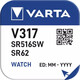 Varta V317 Silver Coin 1,55V