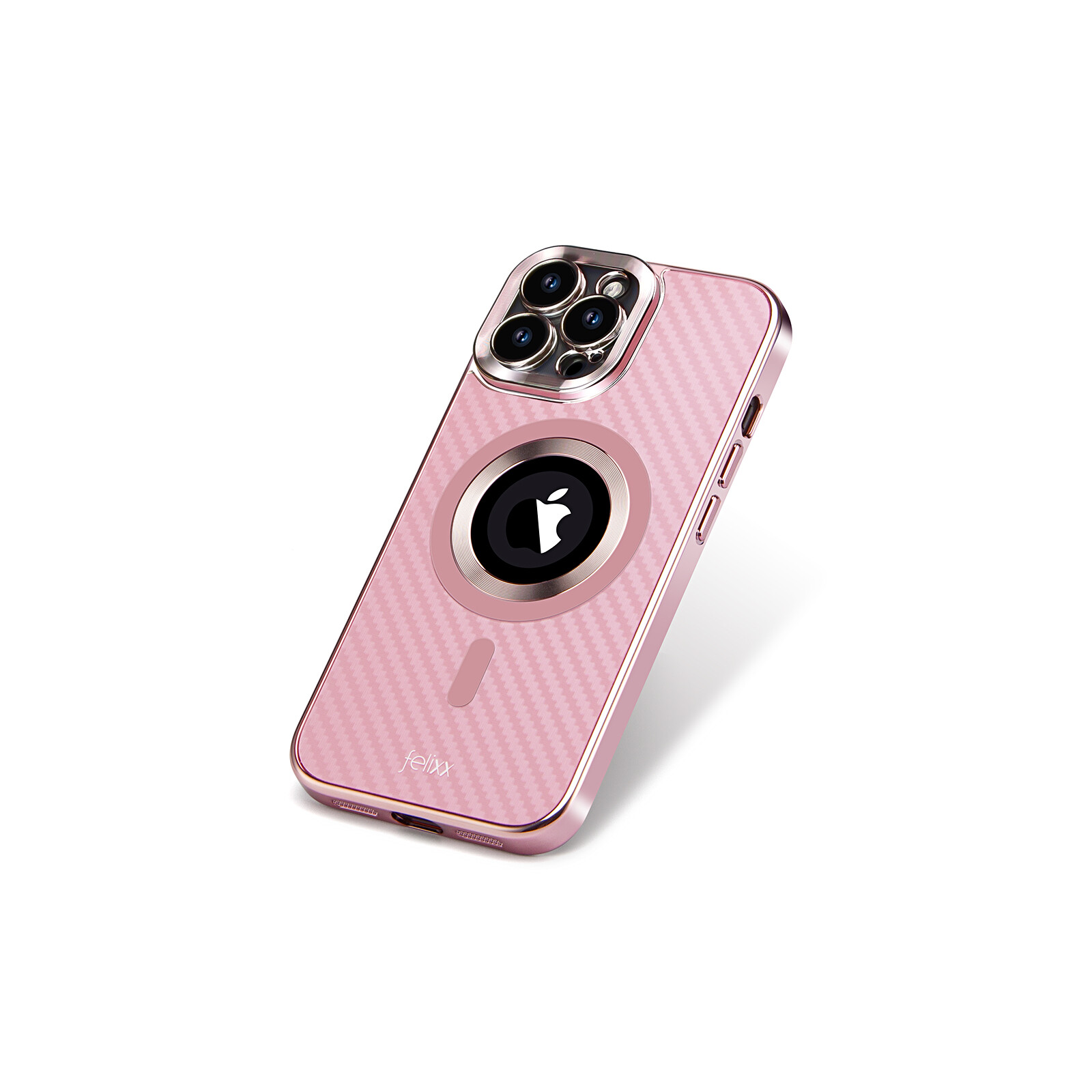 Felixx Back Carbon App iPhone 15 Pro Max rose