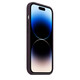 Apple iPhone 14 Pro Silikon Case mit MagSafe holunder