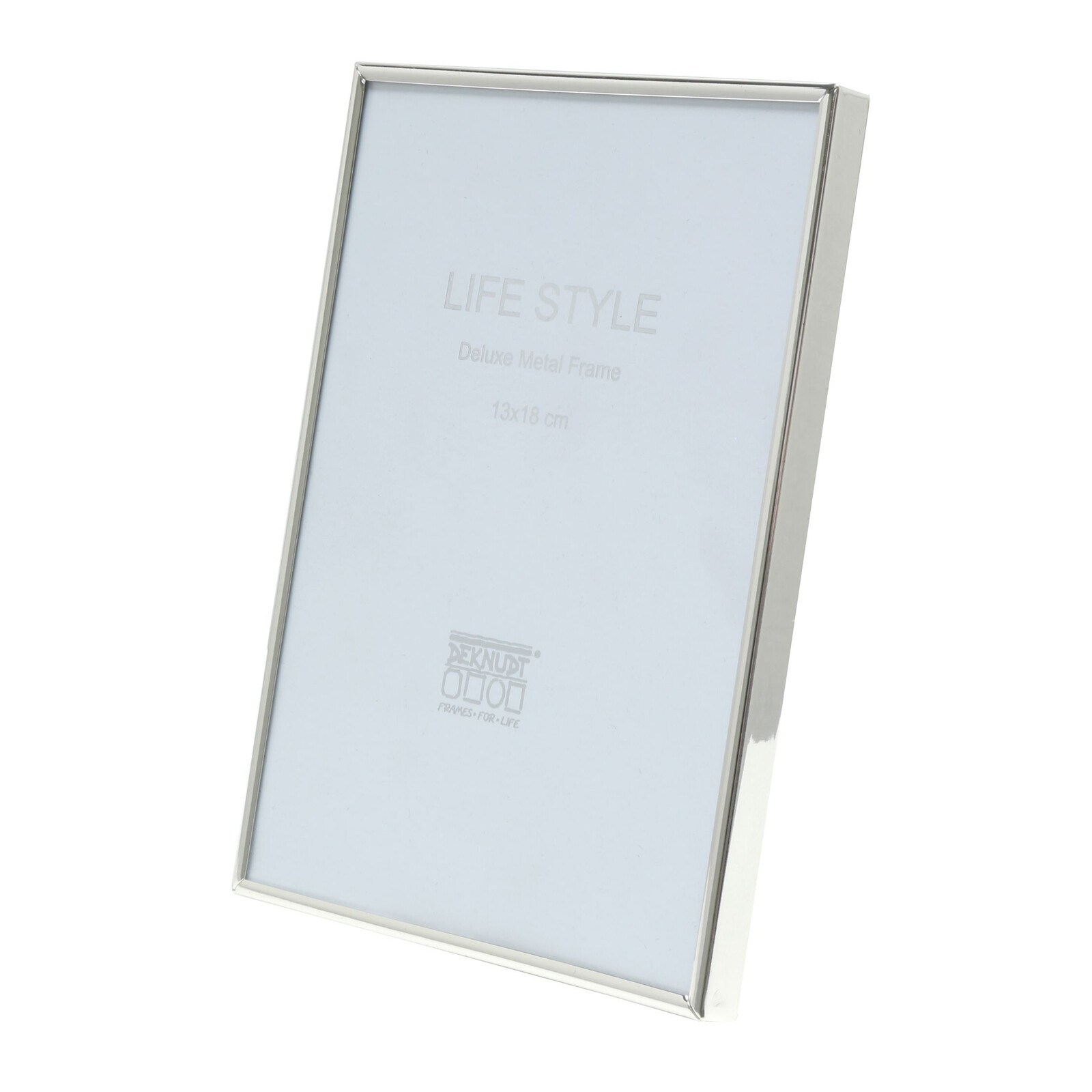 Deknudt S58MS1 13x18 Metall silber glänzend