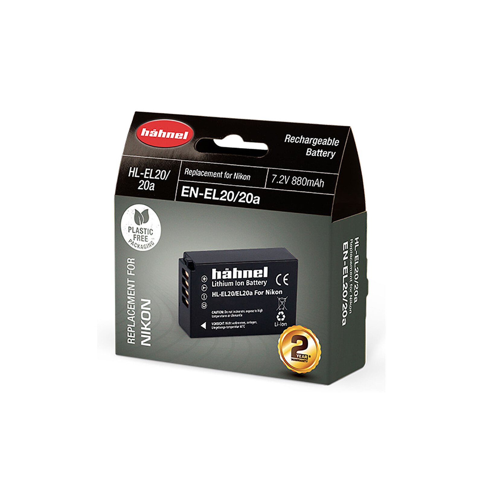 Hähnel Nikon EN-EL20 Akku