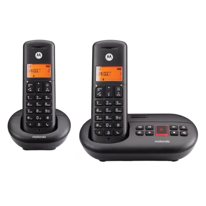 Motorola E212 Dect Voice twin schwarz