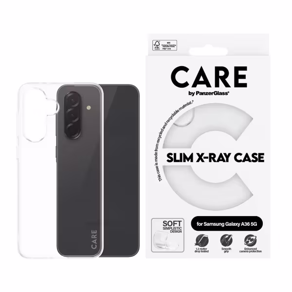 CARE PanzerGlass Case Trans XRay Soft Samsung Galaxy A36 5G