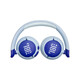 JBL JR320BT kabellose On-Ear Kopfhörer für Kinder <85dB, blau