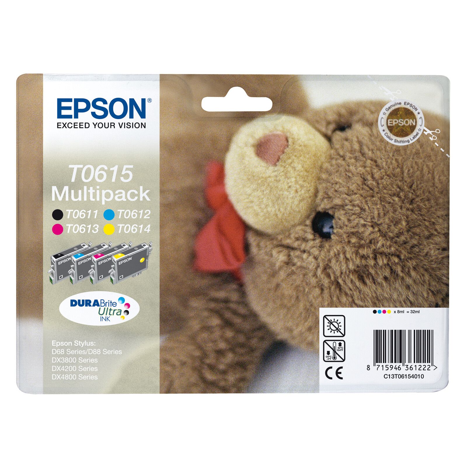 Epson T0615 Tinte Multipack
