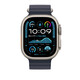 Apple Watch 49mm Oceanarmband blau 